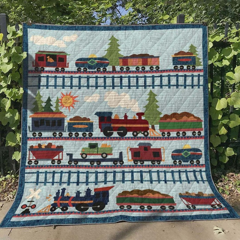 Train BT040635 Quilt Blanket