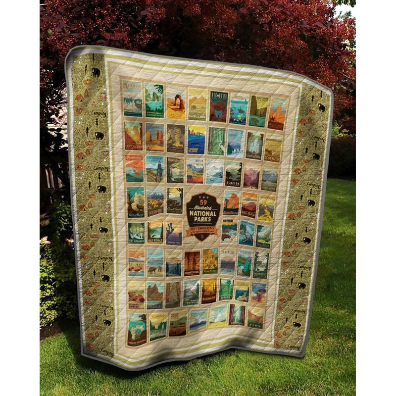 American National Park TD1511281 Quilt Blanket