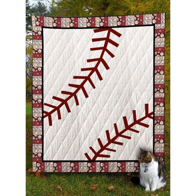 Baseball D8036 Quilt Blanket