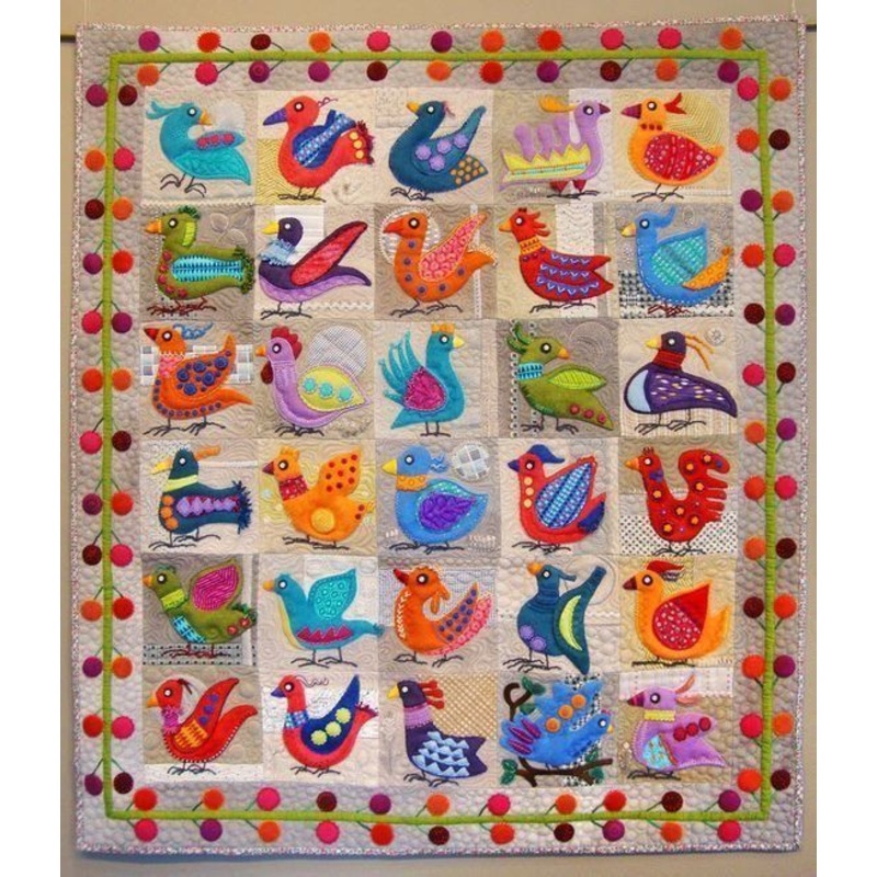 Bird Dance CLM190608 Quilt Blanket