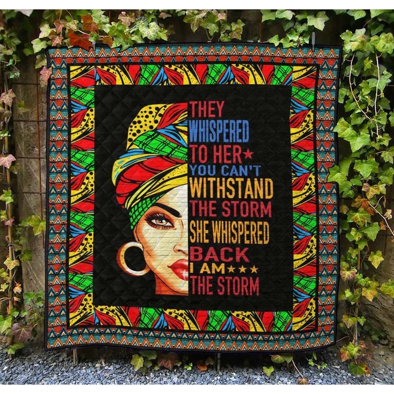 Black Women NG170705B TBG Quilt Blanket
