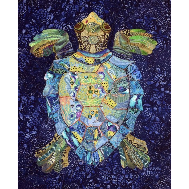 Turtle CLA1010560Q Quilt Blanket