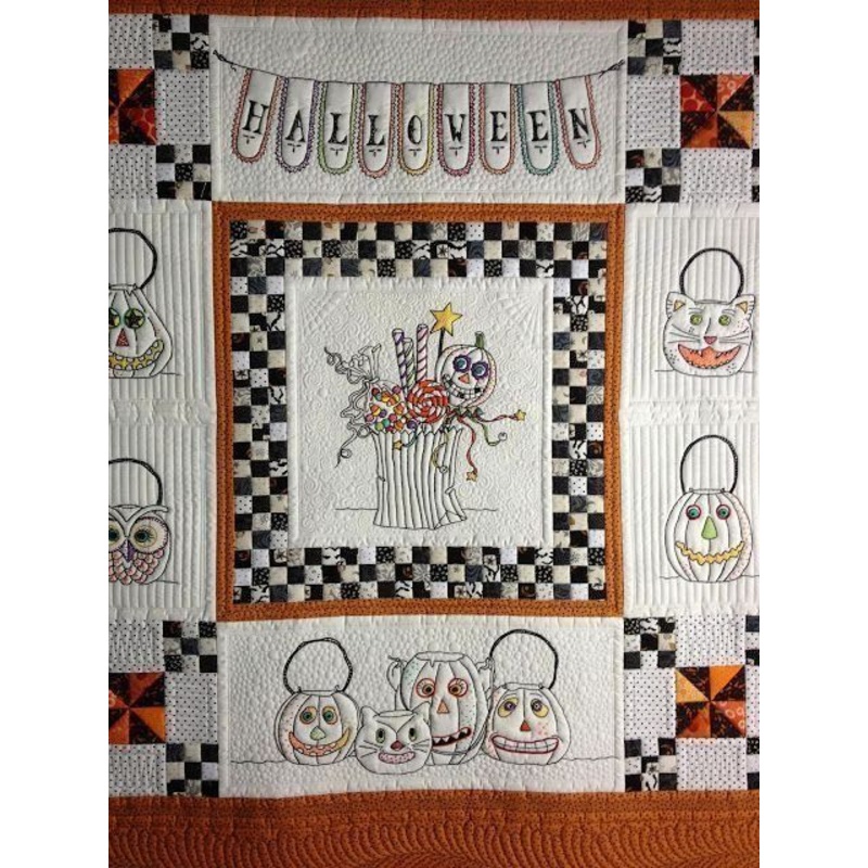 Vintage Halloween CLP170648 Quilt Blanket