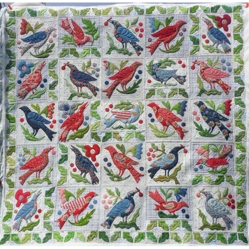 Bird CL130602 Quilt Blanket