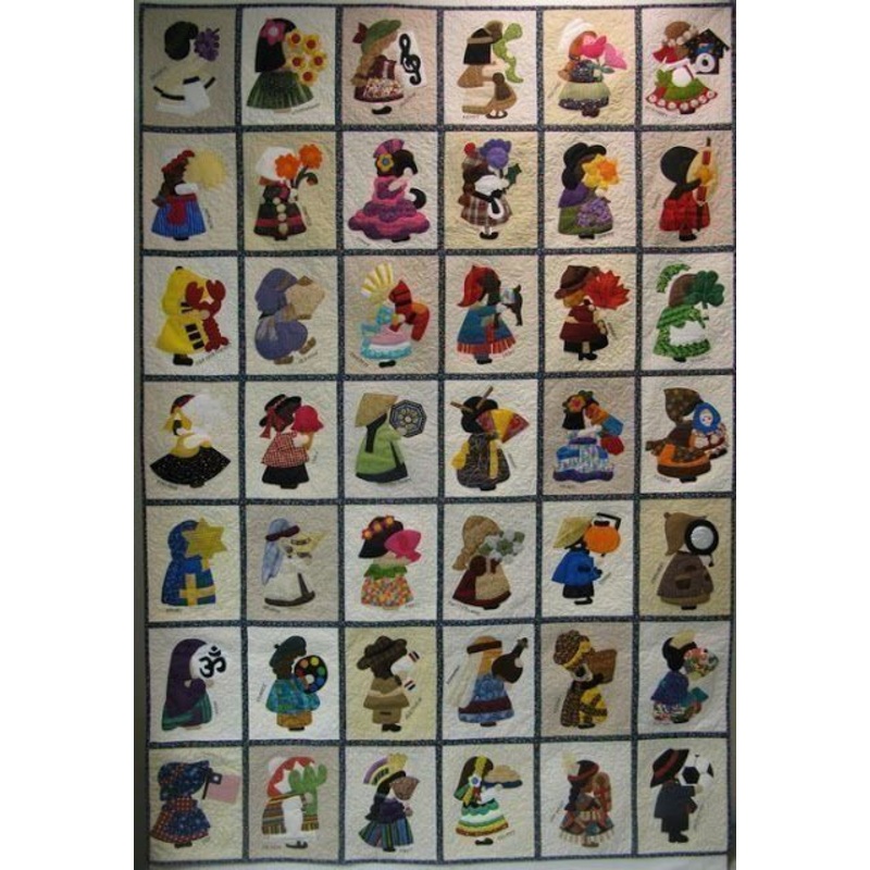 Sunbonnet Sue CLM200683 Quilt Blanket