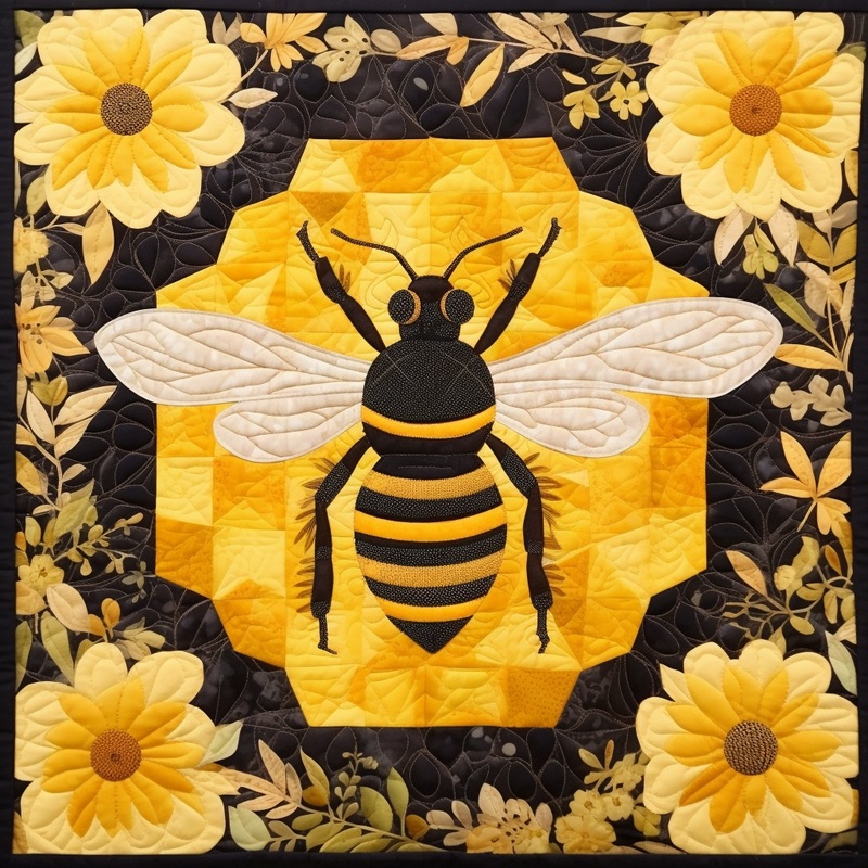 Bee CLM150604 Quilt Blanket