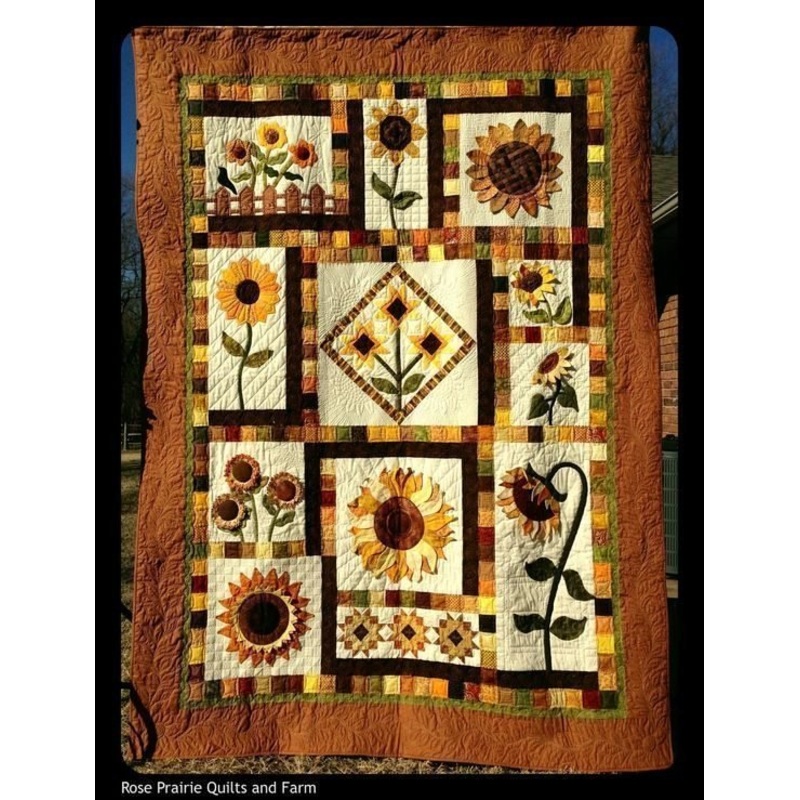 Sunflower CLM170680 Quilt Blanket