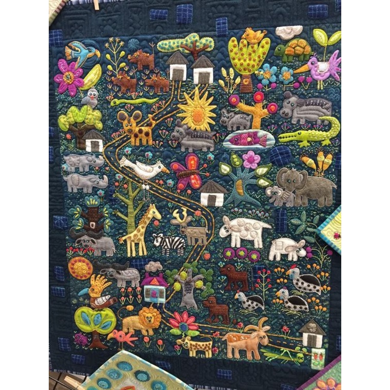 Wild Animals CLA250688 Quilt Blanket