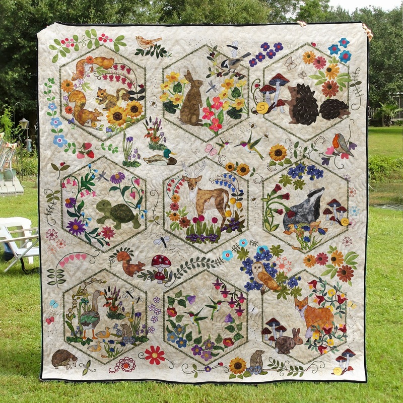 Woodland Whimsy TD090801 Art Quilt
