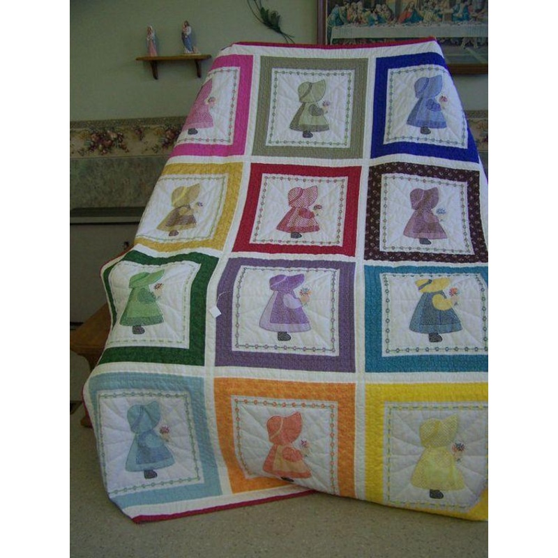 Sunbonnet Sue CLA1410568Q Art Quilt