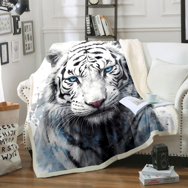 Tiger BT160867F Sherpa Fleece Blanket