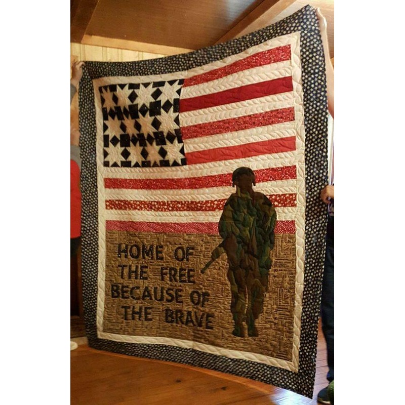 Veteran CLA0710779Q Art Quilt