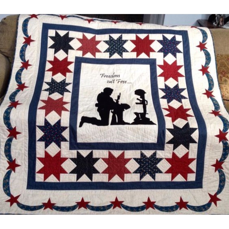 Veteran CLA240688 Art Quilt