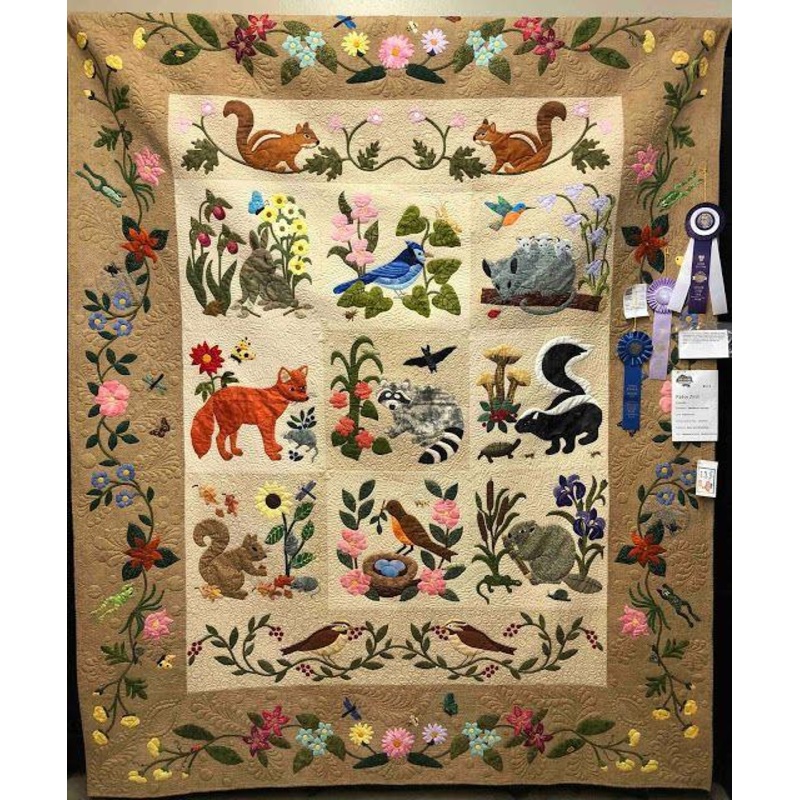 Animals CLA1410048Q Art Quilt