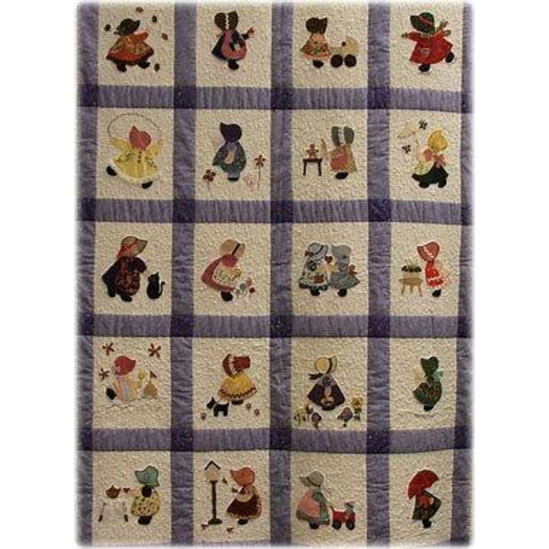 Sunbonnet Sue CLA0910661Q Art Quilt