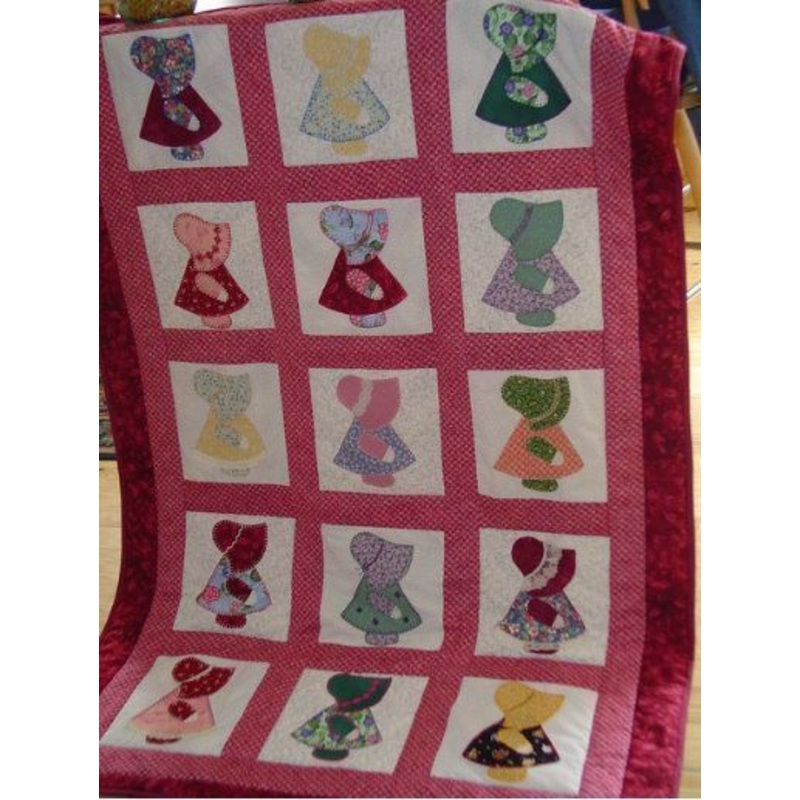 Sunbonnet Sue CLA1410559Q Art Quilt
