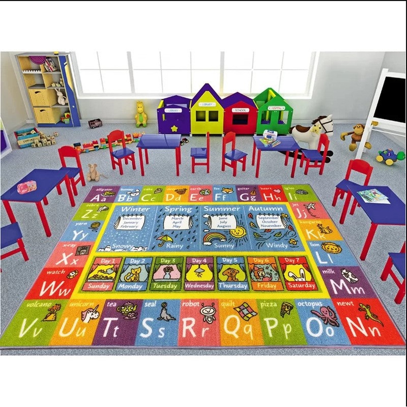 Alphabet Kids Play CL240902MDR Rug