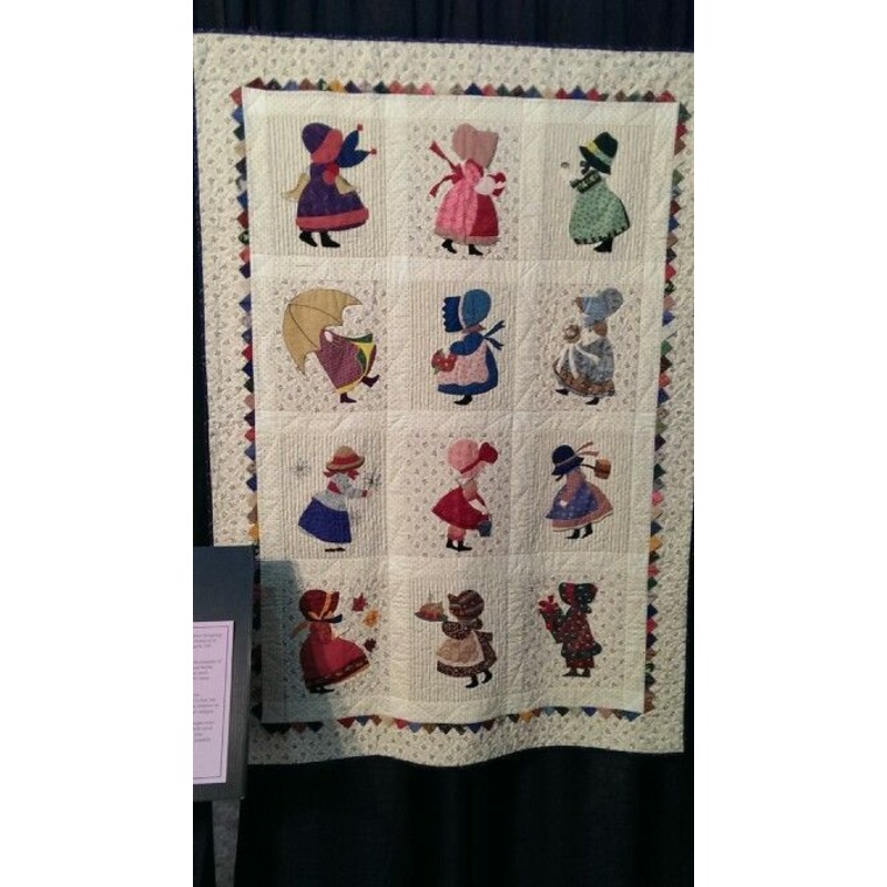 Sunbonnet Sue CLM200685 Art Quilt