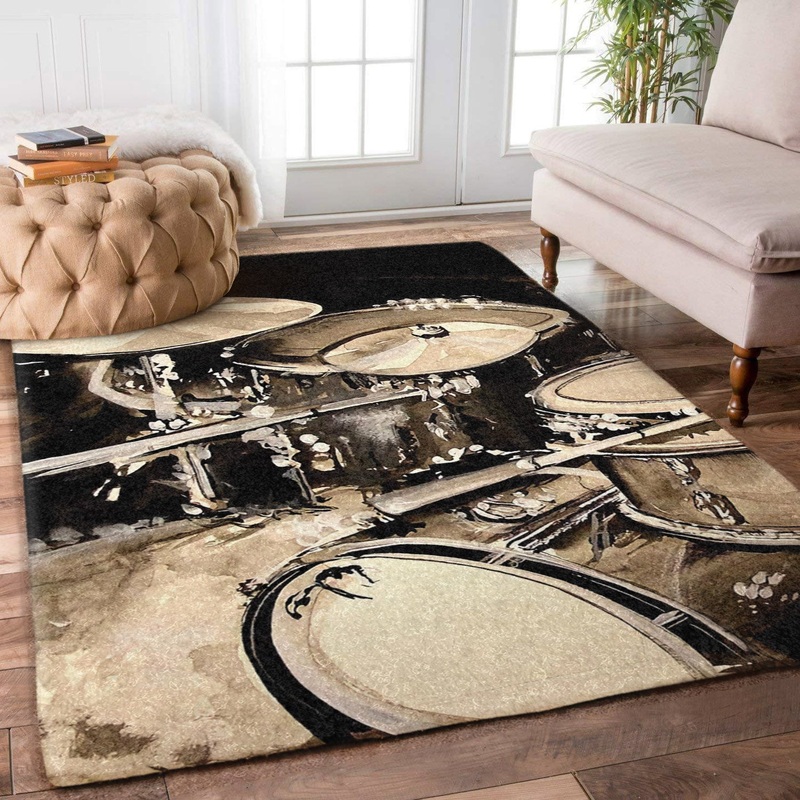 Abstract Drum Set NN2809001M Rug