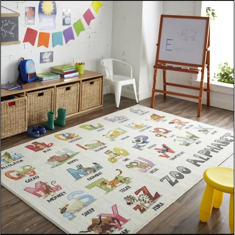 Alphabet Zoo CL240903MDR Rug