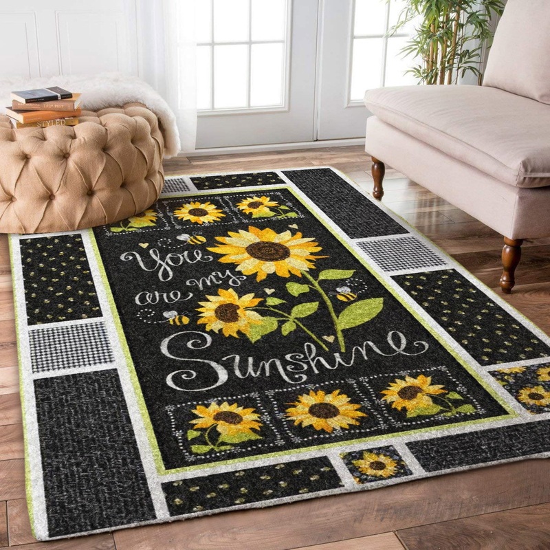 Sunflower You Are My Sunshine BT1210117R Rug