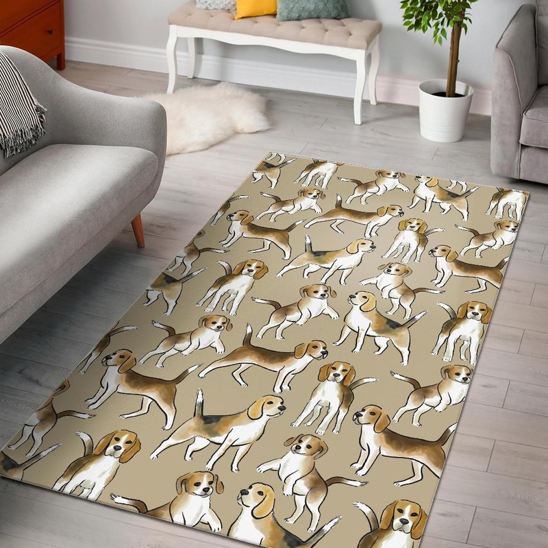 Brown Beagle Paw CL12100177MDR Rug