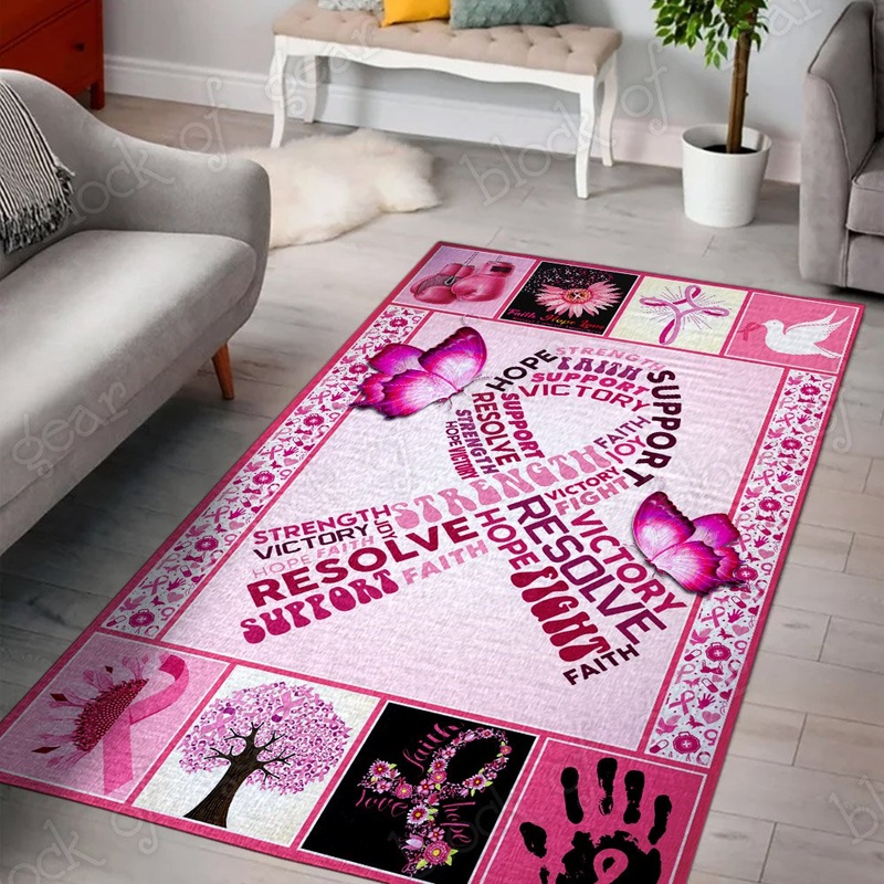Breast Cancer Awareness CL300913MDR Rug