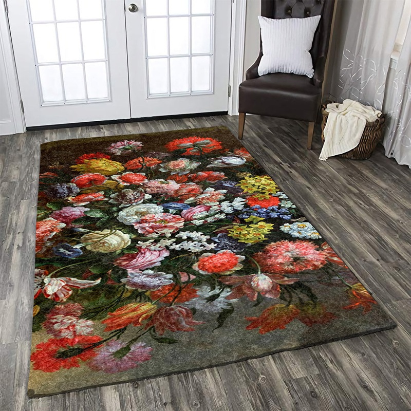 Carnations Flowers NT1111325R Rug