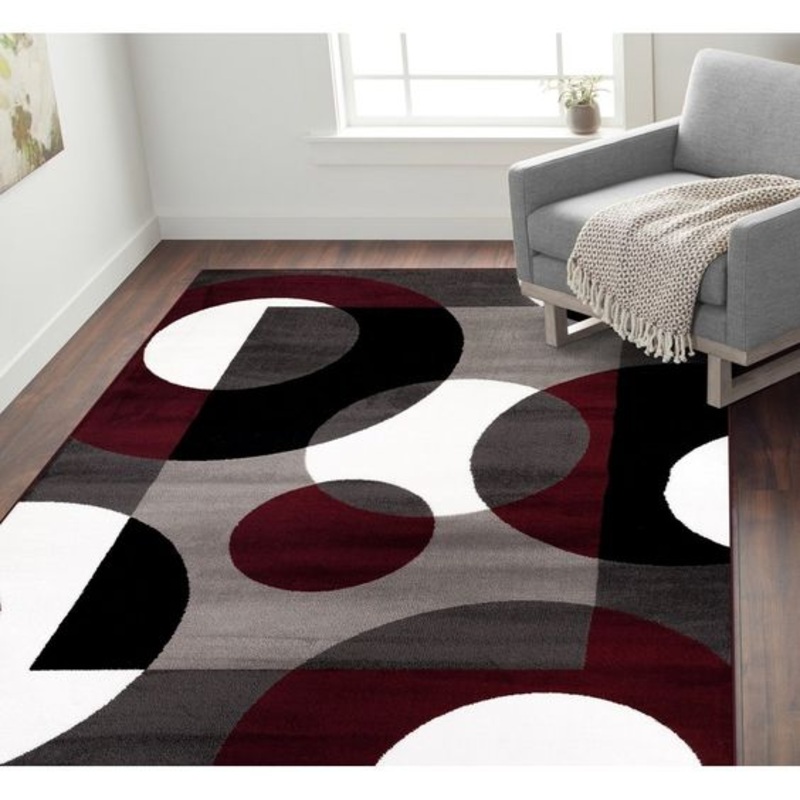 Allison Burgundy CLT0810004A Rug