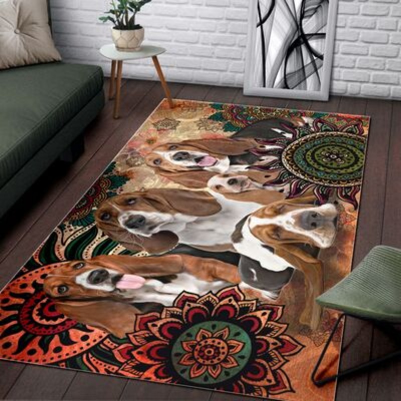 Basset Hound CLM2709009M Rug