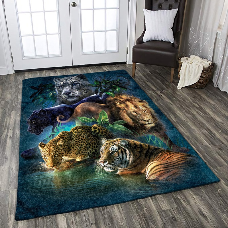 Big Cats Jungle HN1111352R Rug
