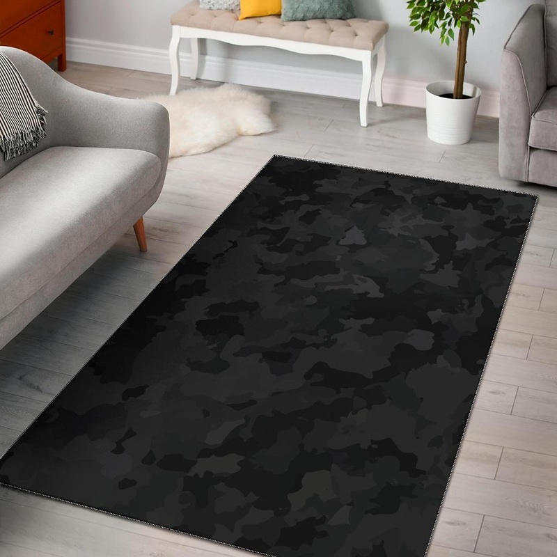 Black Camouflage CL17100060MDR Rug