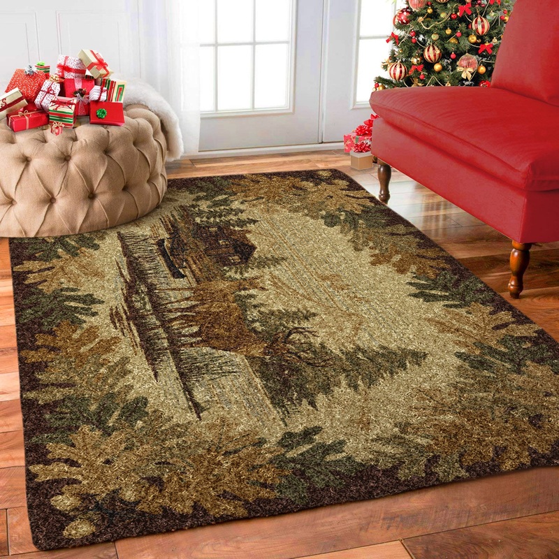 Cabin Deer TN2810076M Rug
