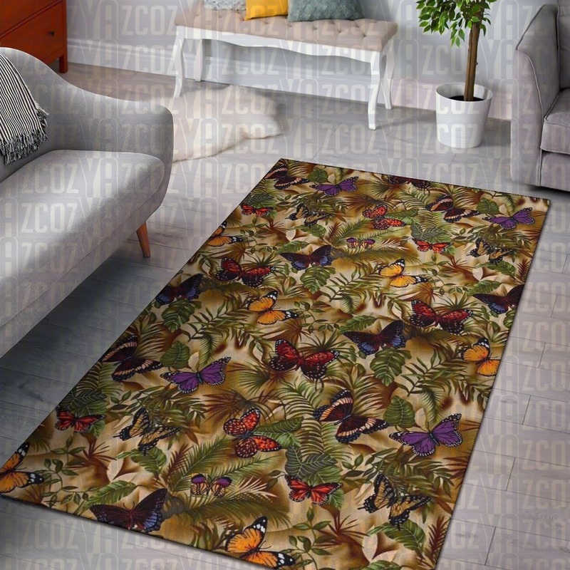 Camo Butterfly CL22110033MDR Rug
