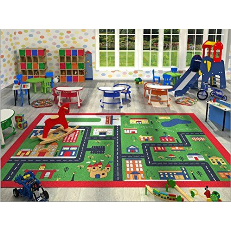Car Track Play CLA2509139R Rug