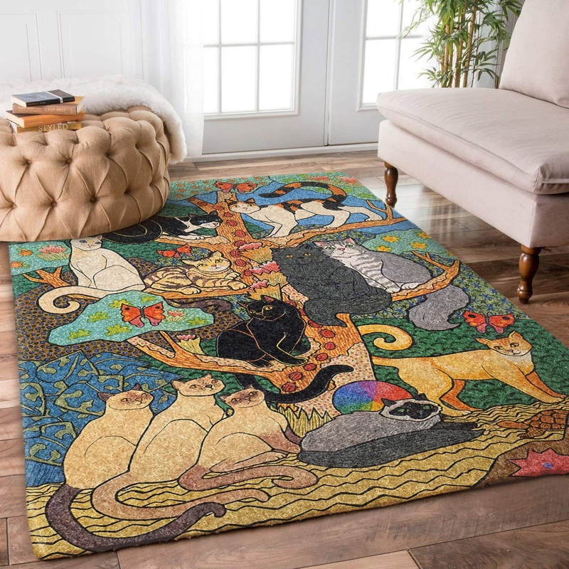 Cat And Tree DD1110037R Rug