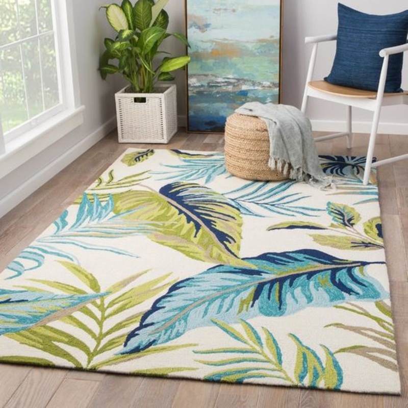 Tropical Leaves CLP0810135TM Rug