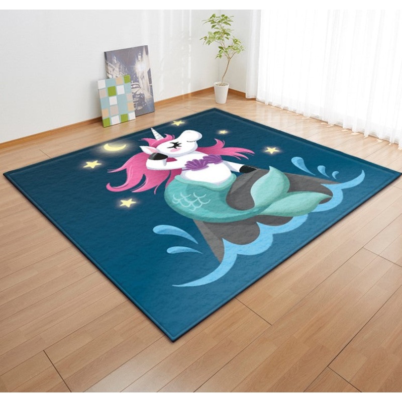 Unicorn Mermaid CL300985MDR Rug