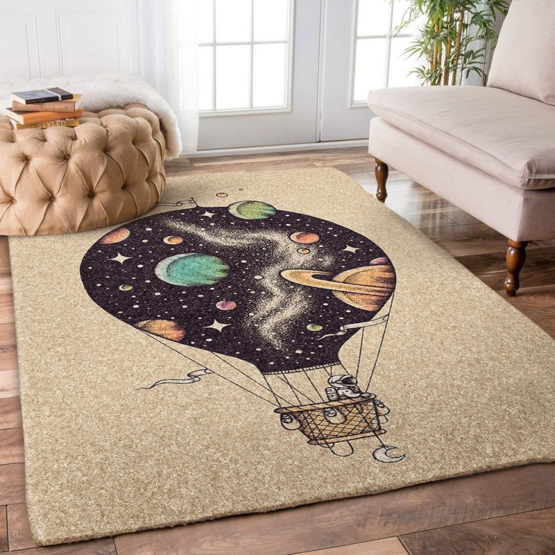 Astronaut Air Balloon Galaxy DN3110019R Rug