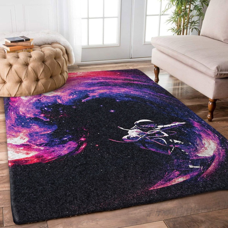 Astronaut Surfing In The Galaxy DN3110020R Rug