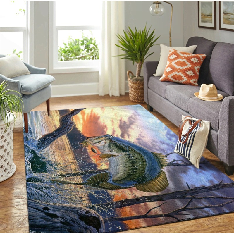 Bass Fishing CLM0511004M Rug