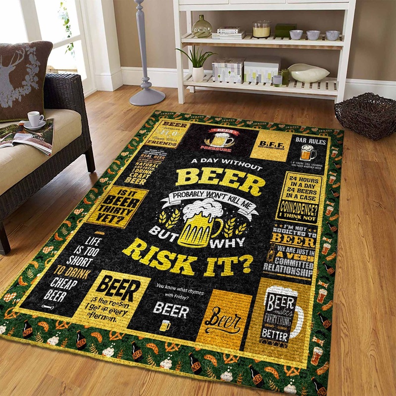 Beer Friends Forever CLA16110255R Rug