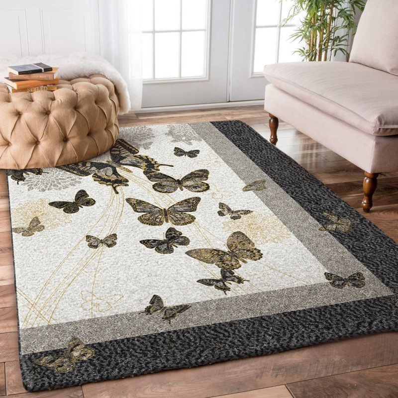 Black Butterfly HN1610036R Rug
