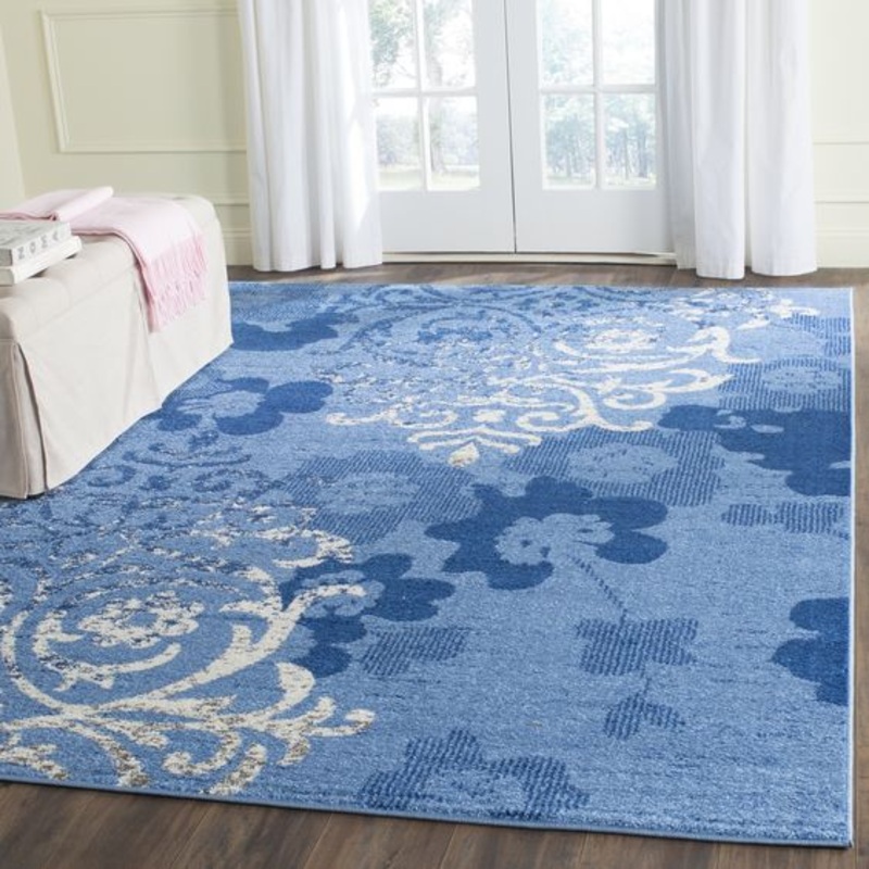 Blue Flower CLA1110030R Rug