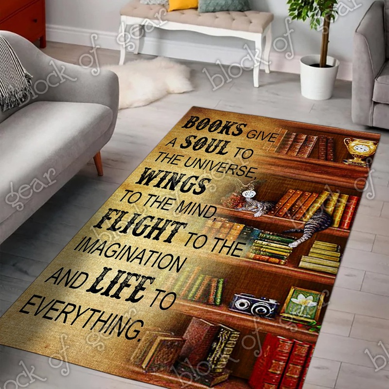 Book And Cat CL190920MDR Rug