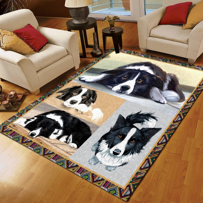 Border Collie Dog CL31100417MDR Rug