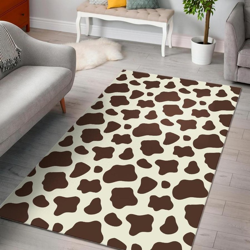Brown And White Cow CLH0411158R Rug