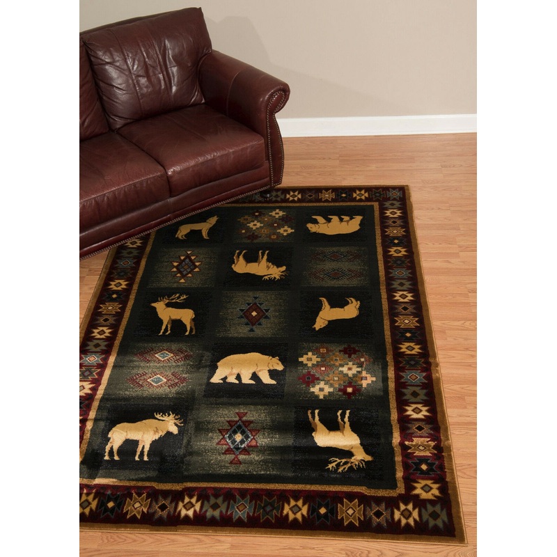 Cabin Rustic CLM0310039M Rug