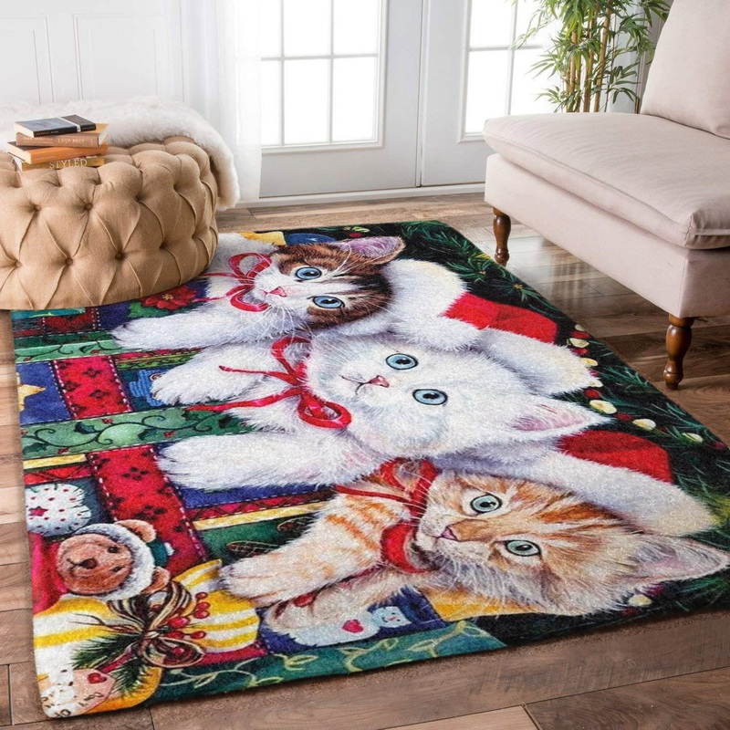 Cat Christmas HM0210021M Rug