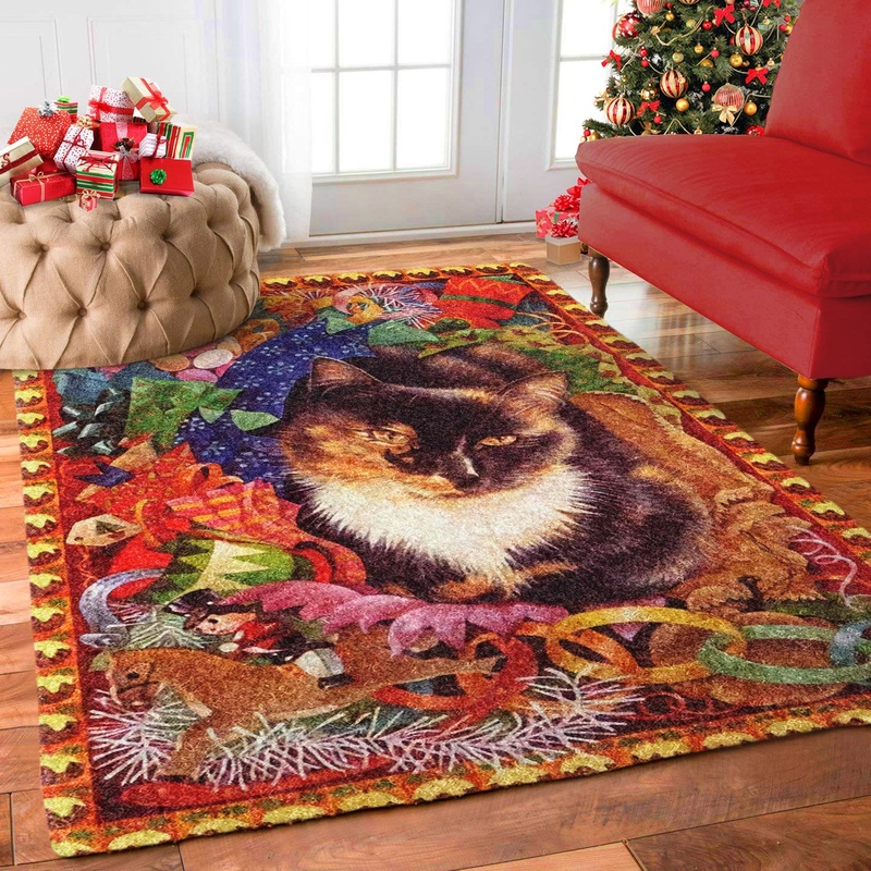 Cat Christmas TT1311026M Rug